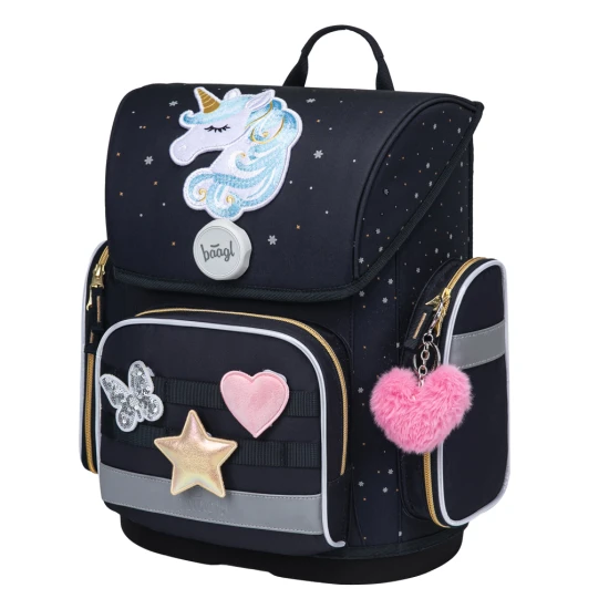 Schultasche Ergo Unicorn Gold