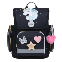 Schultasche Ergo Unicorn Gold