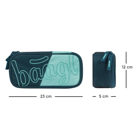 Federmäppchen Etui Petrol