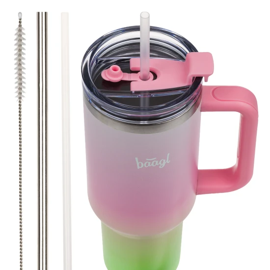 Thermobecher B-CUP Strawberry Matcha