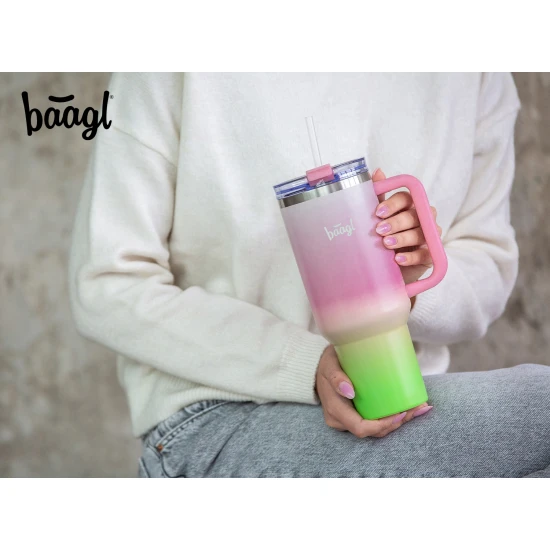Thermobecher B-CUP Strawberry Matcha