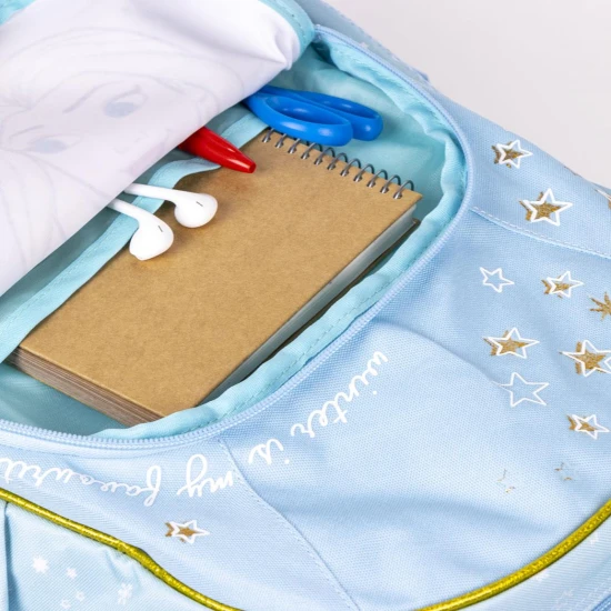 Frozen Schulrucksack 2 42 cm – blauer Rucksack mit Elsa für Mädchen