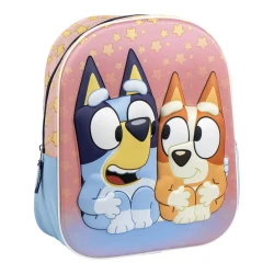 Kinderrucksack rosa 3D Bluey