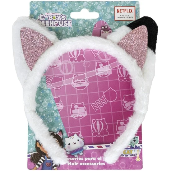 Gabbys Puppenhaus-Accessoire-Set – ein farbenfrohes Schmuckset für Kinder mit Haarreif, Halskette und Armband im verspielten Design.