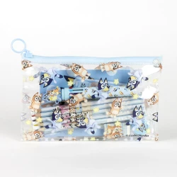 Blaues Briefpapier-Set