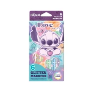 Glitzernde Marker Stitch Pastel 6 Stück