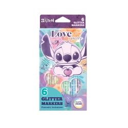 Glitzernde Marker Stitch Pastel 6 Stück