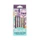 Gelstifte Stitch Pastel – ein 6er-Set in sanften Farben mit dem Motiv der Disney-Figur Stitch.