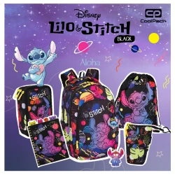 Sporttasche Stitch Schwarz