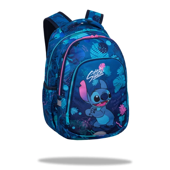 Coolpack Prime Stitch Blue Schultasche mit zwei Fächern und gepolsterten Schultergurten.