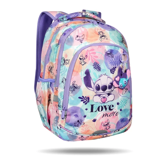 Coolpack Prime Stitch Pastel Schultasche mit zwei Fächern und gepolsterten Schultergurten.