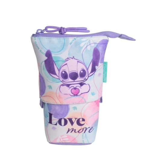 Stitch Pastel Federmäppchen - ein süßes Stitch Federmäppchen, das sich in einen Stifthalter verwandelt
