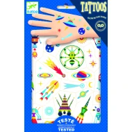 Tattoos leuchtendes Universum