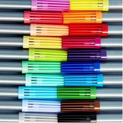 Doppelseitige abwaschbare Marker mit Doppelspitze 20 Stück