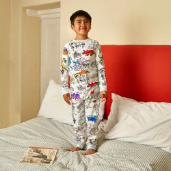 Pyjama Dino zum Bemalen und Waschen (4–5 Jahre)