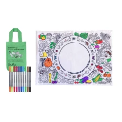 Malvorlage Garden, grow, eat! zum Ausmalen und Waschen