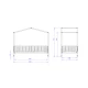 Evi Montessori Wandelbares Bett 4 in 1 200 x 90 cm Evi Montessori Wandelbares Bett 4 in 1 200 x 90 cm – Family Nation FN-MONT-200