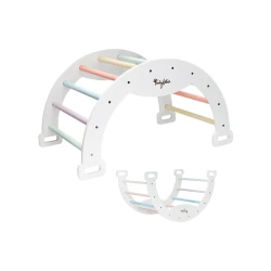 Montessori Kletterbogen Rainbow Cotton Candy
