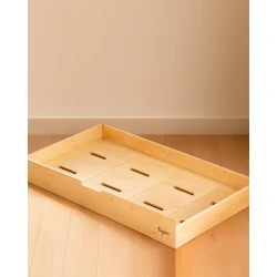Evi Montessori Ausziehbare Schublade für Betten 140 x 70 cm Evi Montessori Ausziehbare Schublade für Betten 140 x 70 cm