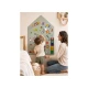 MagneKids Magnetische Wandtafel Haus Salbeigrün 70 x 44 cm – Family Nation FN-MONT-MKIDS-H70-SAGE