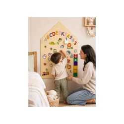 MagneKids Magnetische Wandtafel Haus Sand 70 x 44 cm MagneKids Magnetische Wandtafel Haus Sand 70 x 44 cm