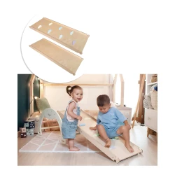 Montessori Rutsche Rainbow aus Birkenholz