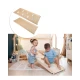Montessori Rutsche Rainbow aus Birkenholz Montessori Rutsche Rainbow aus Birkenholz – Family Nation FN-MONT-RMP-1