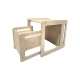 Montessori Tisch und Stuhl Set Natur aus Birkenholz Montessori Tisch und Stuhl Set Natur aus Birkenholz – Family Nation FN-MONT-TS-NA