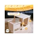 Montessori Tisch und Stuhl Set Natur aus Birkenholz Montessori Tisch und Stuhl Set Natur aus Birkenholz – Family Nation FN-MONT-TS-NA