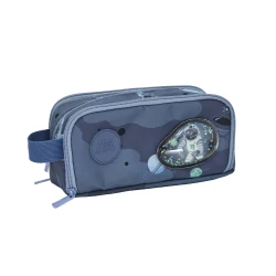 Federmäppchen Astronaut Blau