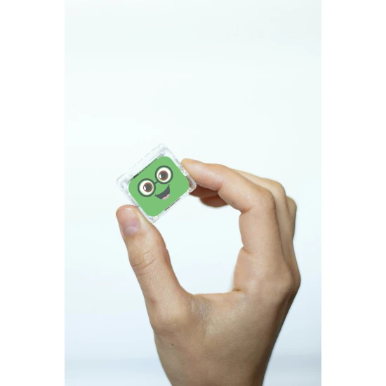 Glo Pals Sensory Glowing Cubes Pippa, leuchtende Würfel für das Bad für Kinder, leuchten im Wasser.