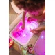 Glo Pals Sensory Glowing Cubes Princess, leuchtende Würfel für das Bad für Kinder, leuchten im Wasser.