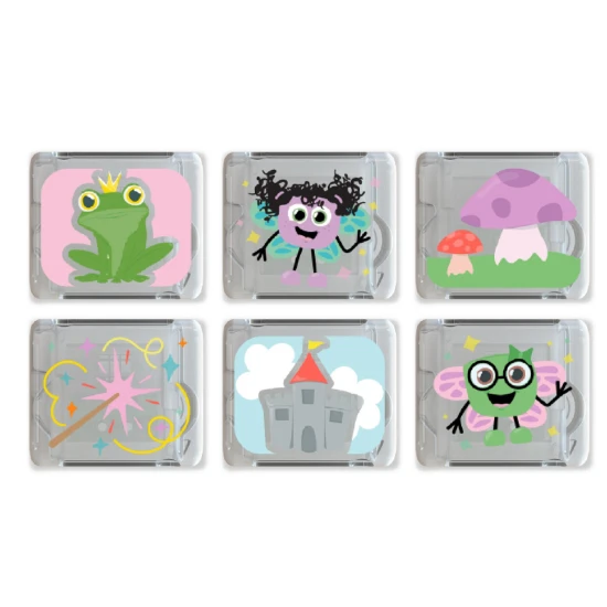 Leuchtende Sinnes-Würfel für Wasser 6er-Pack Fairies Leuchtende Sinnes-Würfel für Wasser 6er-Pack Fairies