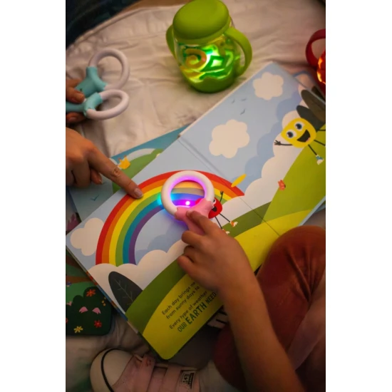 Interaktives Leuchtbuch Light-Up Library Alex Wie ist das Wetter heute?
