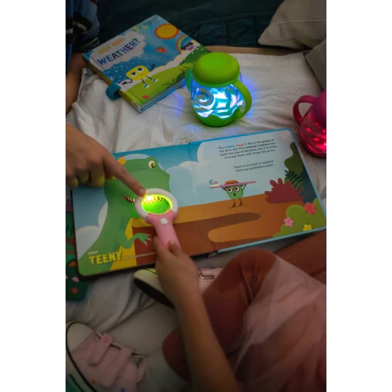 Interaktives Leuchtbuch Light-Up Library Pippas prähistorische Freunde Interaktives Leuchtbuch Light-Up Library Pippas prähistorische Freunde