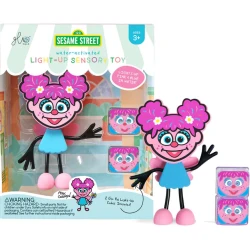 Set aus Abby-Figur und 2 sensorischen, leuchtenden Wasserwürfeln