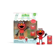 Set aus Elmo-Figur und 2 sensorischen, leuchtenden Wasserwürfeln