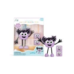 Set aus Lumi-Figur und 2 sensorischen, leuchtenden Wasserwürfeln