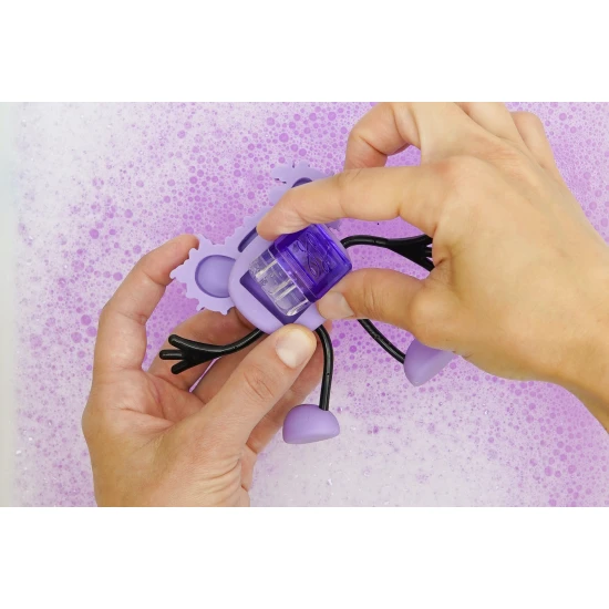 Glo Pals Set Lumi-Figur und 2 sensorische Wasserwürfel – ein leuchtendes Badespielzeug für Kinder.