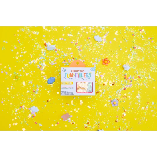 Glo Pals Sensory Bottle Honey Bee: ein leuchtendes Spielzeug für Kinder mit gelb Design.