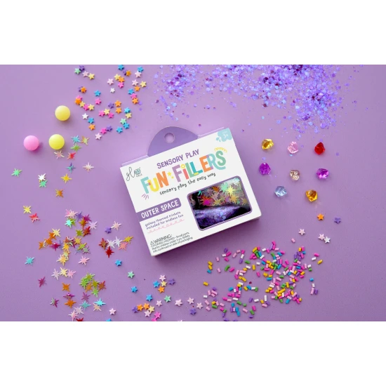 Zubehörteile für die Sensorikflasche Space – fördern Sie Kreativität und Motorik