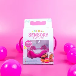 Geschenkset Sensorische Mini Flasche mit Gel Zubehör Pink Geschenkset Sensorische Mini Flasche mit Gel Zubehör Pink