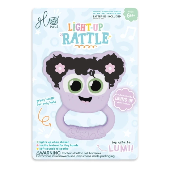 Lumi – Bewegungsaktiviertes leuchtendes Beißspielzeug für die Kleinsten