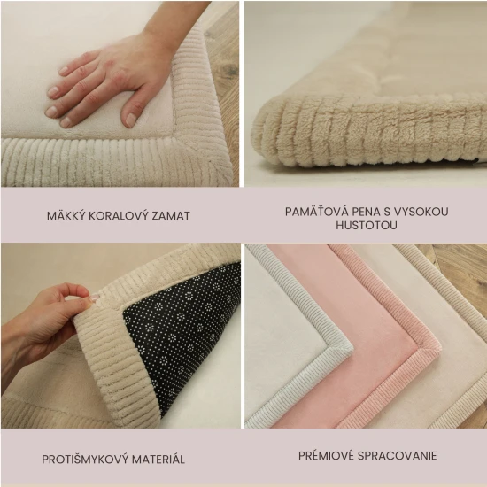 Kinderteppich Regenbogenelefant für sicheres und komfortables Spielen.