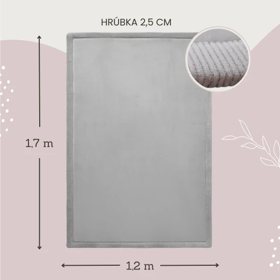 Bali Sand Kinderteppich für sicheres und komfortables Spielen.