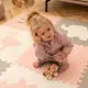 Verspielte und bequeme Puzzlematte zum Spielen und Klettern.