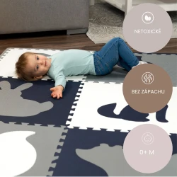 Spielmatte Puzzle  XXL Wald 1,8 x 1,8 m