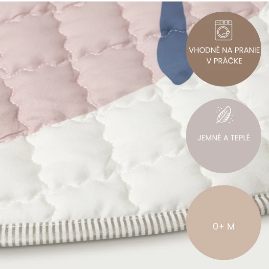 Stilvolle und praktische Matte zum Spielen zu Hause und im Freien.