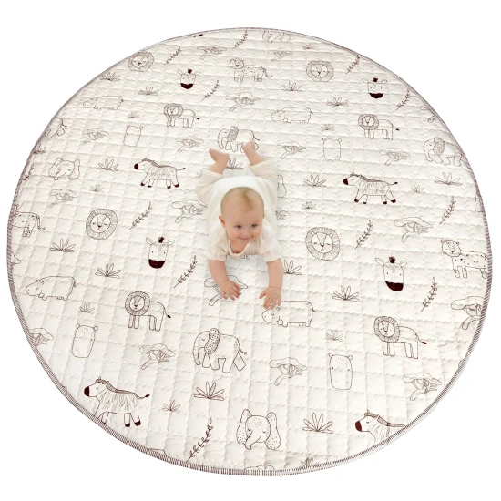 Stilvolle und praktische Matte zum Spielen zu Hause und im Freien.