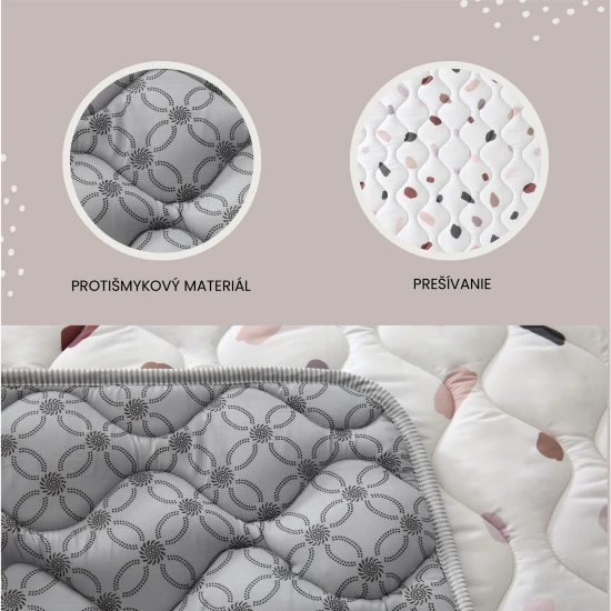 Stilvolle und praktische Matte zum Spielen zu Hause und im Freien.